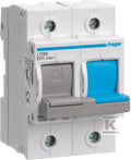 Modułowy rozłącznik bezpiecznikowy poziomy D02 1P+N 63A 400VAC 110/220VDC