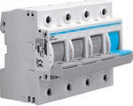 Modułowy rozłącznik bezpiecznikowy poziomy D02 1P+N 63A 400VAC 110/220VDC
