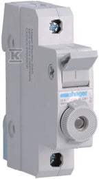 Rozłącznik bezpiecznikowy modułowy 1P wkładki bezpiecznikowej cylindrycznej L38 10x38 mm 20A 400VAC