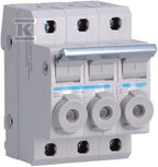 Rozłącznik bezpiecznikowy modułowy 3P wkładki bezpiecznikowej cylindrycznej L38 10x38 mm 20A 400VAC