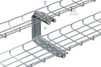 Wspornik CSNC 100 S6.Wspornik ścienny, profil -C 178mm, stal nierdzewna 316L, System E90