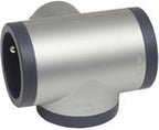 Przedłużacz narożny 4x2P+Z, z przewodem 1.0 metra 3x1.5 mm2 - biały, HELMO