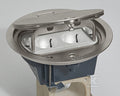 Puszka 4 moduły INOX