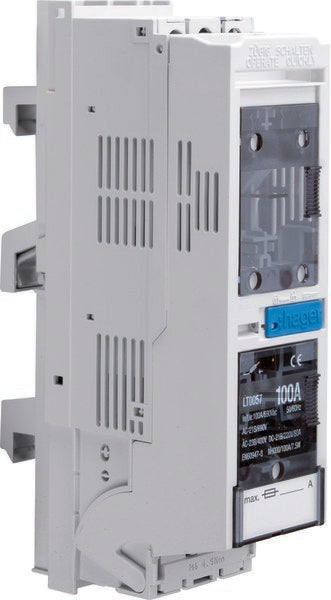 Rozłącznik bezpiecznikowy NH000 3P 100A 690VAC szyny 60 mm odpływ górny zacisk 50 mm2