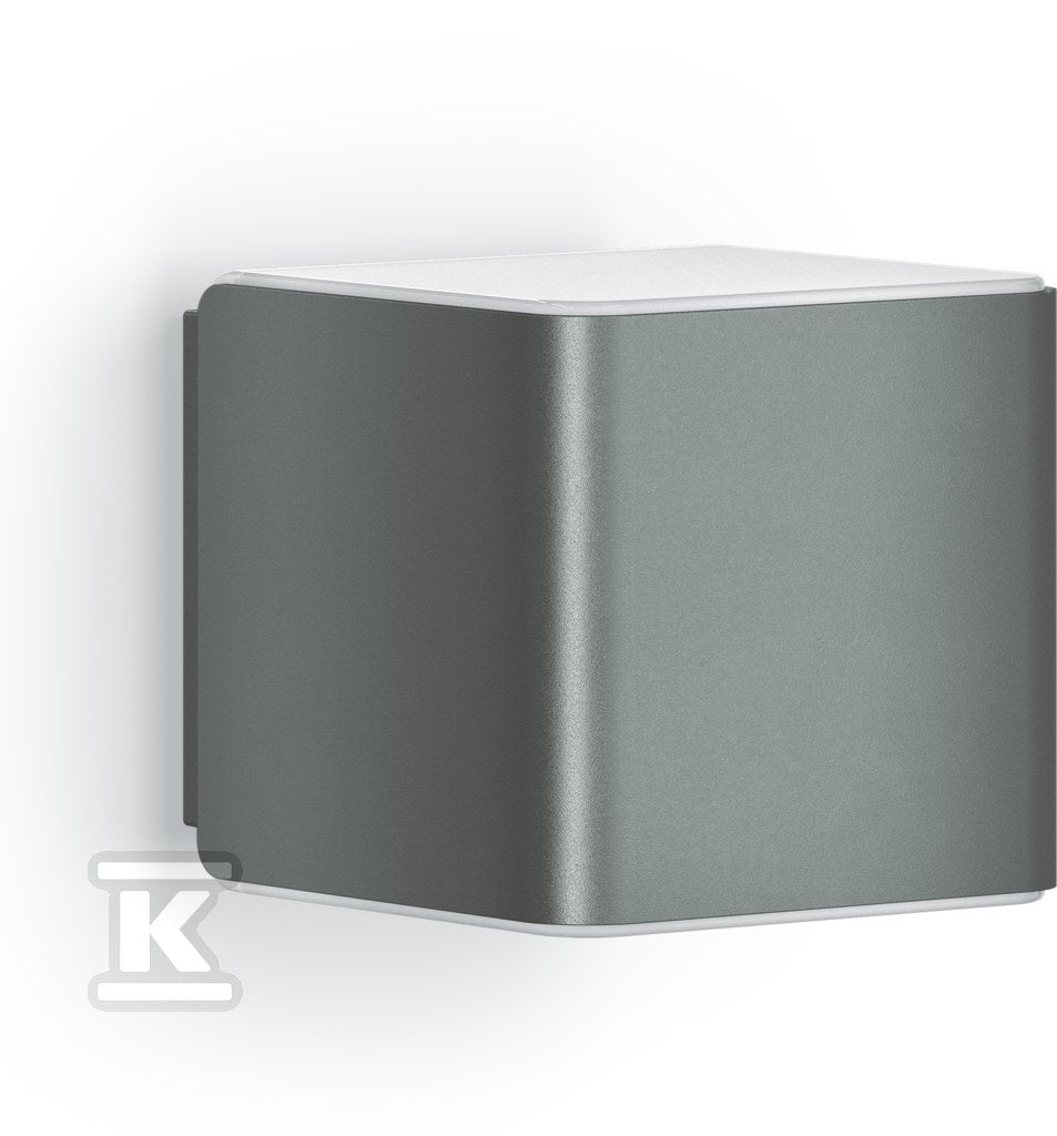 Oprawa elewacyjna LED, Steinel L 840 iHF z czujnikiem ruchu, 9,5W 3000K, 305lm, bluetooth, IP44, antracyt