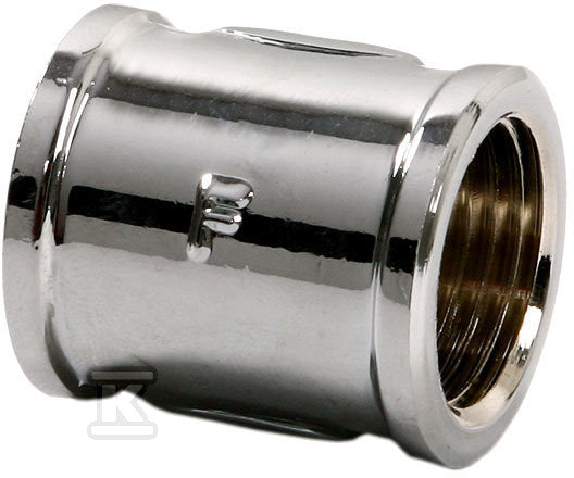 Mufa mosiężna 3/8" chrom
