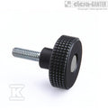 Pokrętło radełkowane MBT.30 P-M6x25-C3