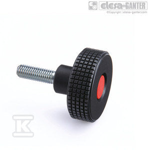 Pokrętło radełkowane MBT.40 P-M8x30-C6