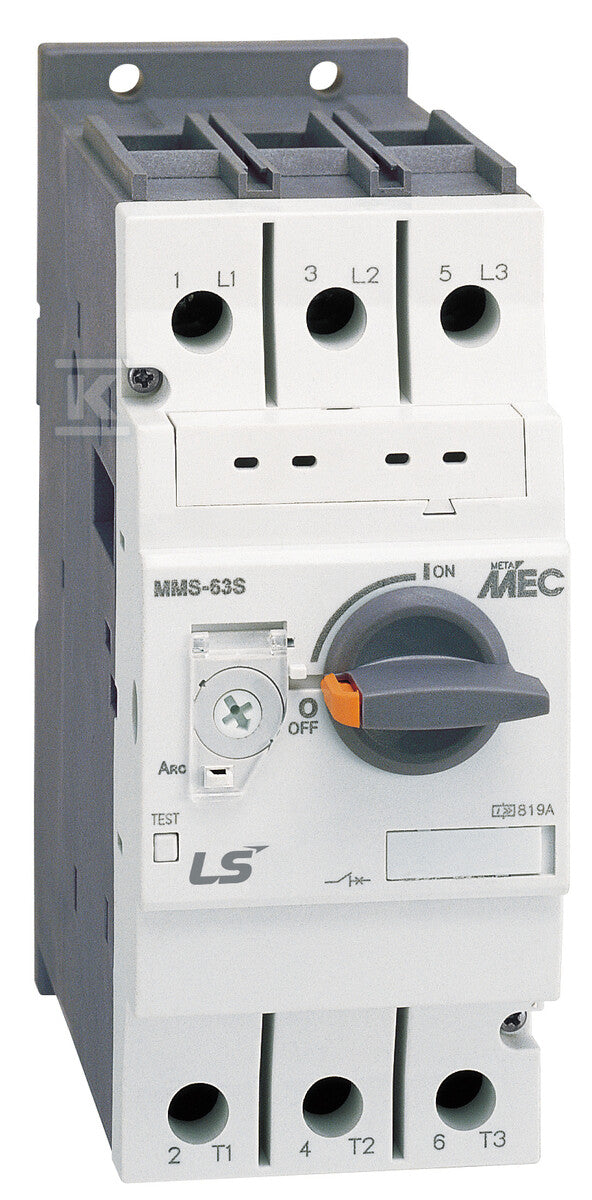 Wyłącznik silnikowy MMS-63S - prąd 50A