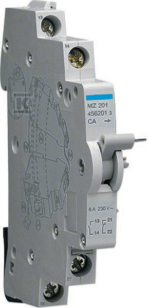 Styk pomocniczy do MCB, RCBO 1NO+1NC Ith=6A 230VAC