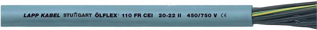 Przewód sterowniczy OLFLEX CLASSIC 110 15G0,75 żyły czarne numerowane 500V