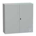 Obudowa wisząca PanelSeT S3D, drzwi podwójne, płyta montażowa ocynkowana, IP55, 1200x 1200x 400mm