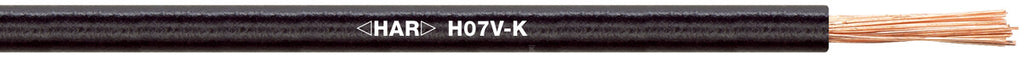 Przewód instalacyjny H07V-K (LGY) 1x1,5 czarny BK, jednożyłowy