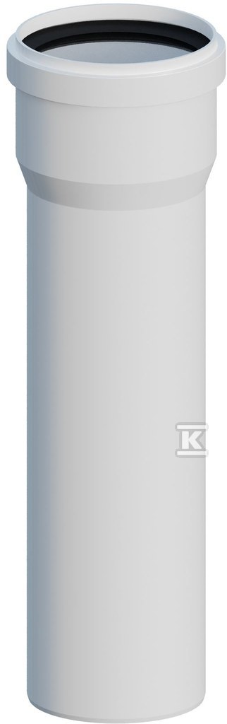 Rura kominowa prosta PP L1000mm DN80mm z uszczelką [EPDM] ONNLINE