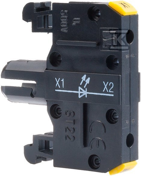Oprawa lampki sygnalizacyjnej BA9S (bez źródła światła) standard - LED 24VAC/DC BA9S ST22-1417\R05