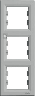 Ramka 3-krotna pionowa, aluminium