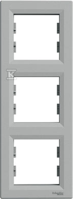 Ramka 3-krotna pionowa, aluminium