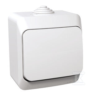 Łącznik schodowy Cedar Plus, IP44, biały