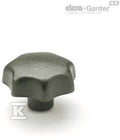 Pokrętło zaciskowe DIN 6336-GG-80-M16-E
