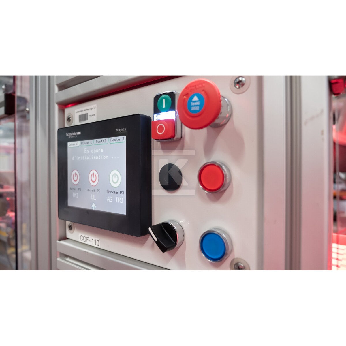 Główka dla led zielony ZB4BV033