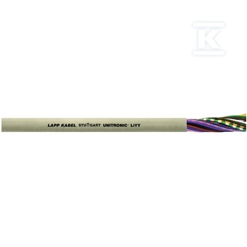 Przewód sterowniczy/transmisji danych UNITRONIC LiYY 2x1