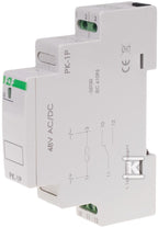Przekaźnik elektromagnetyczny PK-1P 48 V Un=48V AC/DC Io<16A montaż na szynie TH-35