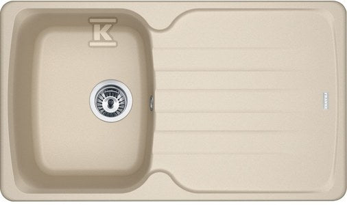 Zlewozmywak wbudowywany Fragranit+ Antea AZG 611-86 Beżowy
