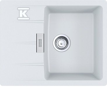 Zlewozywak Fragranit + CNG 611-62 Biały Polarny