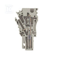 Wtyczka (terminal), złącze wtykowe, 2.5 mm2, 24 A, 500 V, liczba przyłączeń: 1, Liczba biegunów: 1, Szerokość: 5.1 mm, ZP 2.5/1AN/QV/1