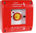 RĘCZNY PRZYCISK URUCHAMIANIA PWP1 2LED Z MŁOTECZKIEM PWP1-W01-A-30-2LED7\M