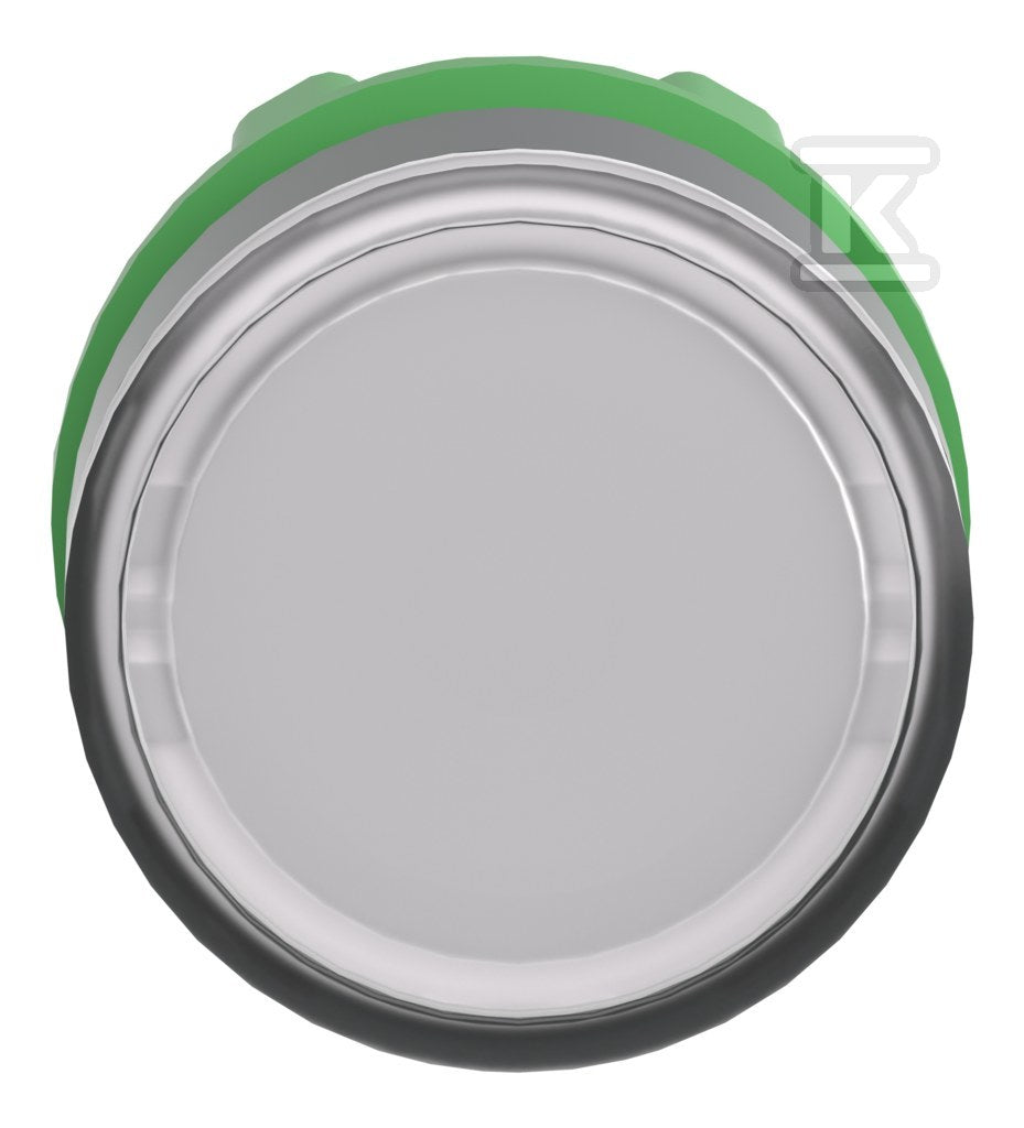 Przycisk płaski biały samopowrotny LED plastikowy typowa bez oznaczenia