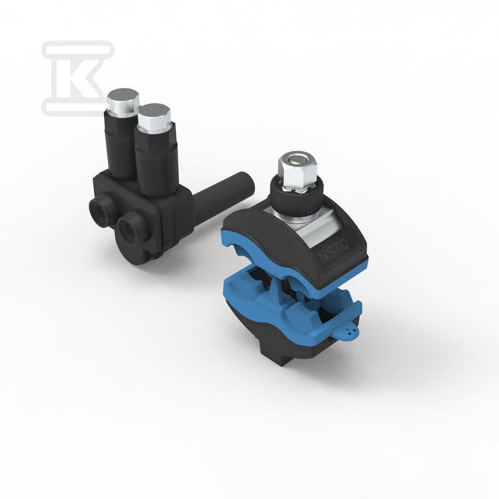 Zacisk dwustronny Al/Cu 25-150 mm / 25-95 mm SLIW57