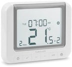 Regulator temperatury przewodowy SALUS RT510 bateryjny programowalny tygodniowy natynkowy biały