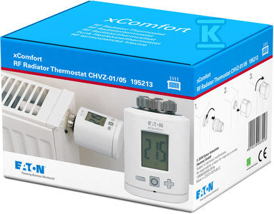 Bezprzewodowy termostat bateryjny CHVZ-01/05