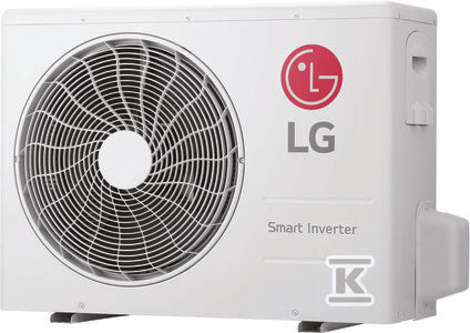 Klimatyzator 3,5 kW ścienny split jednostka zewnętrzna ARTCOOL Gallery LCD LG