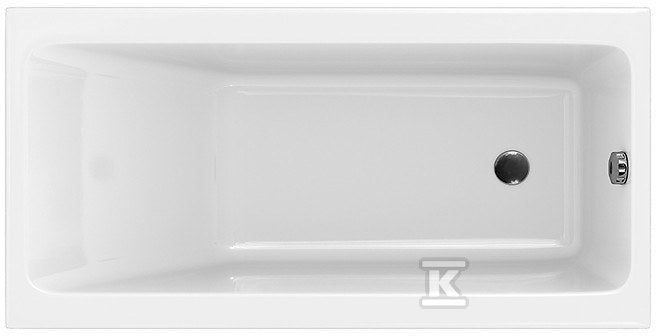 Wanna prostokątna Crea 150x75