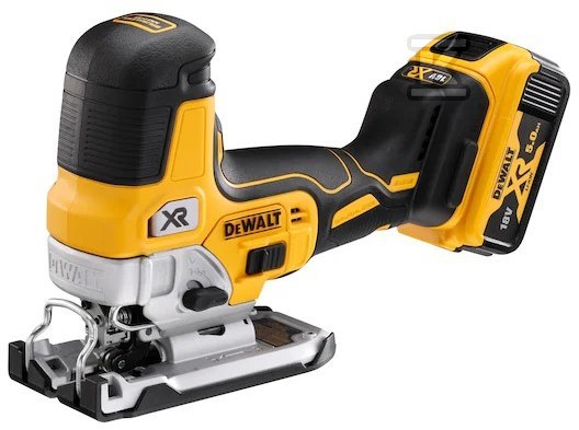 DeWalt 18V XR Wyrzynarka z uchwytem za korpus 2 X 5Ah