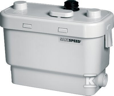 Pompa łazienkowa Sanispeed bez WC + 4