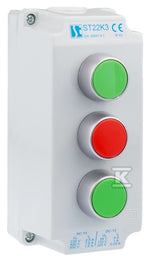 KASETA KOMPLETNA 3-OTWOROWA Z NAP KZ,KC,KZ I 2 DŁAWN. POPIEL M20 ST22K3\02-2