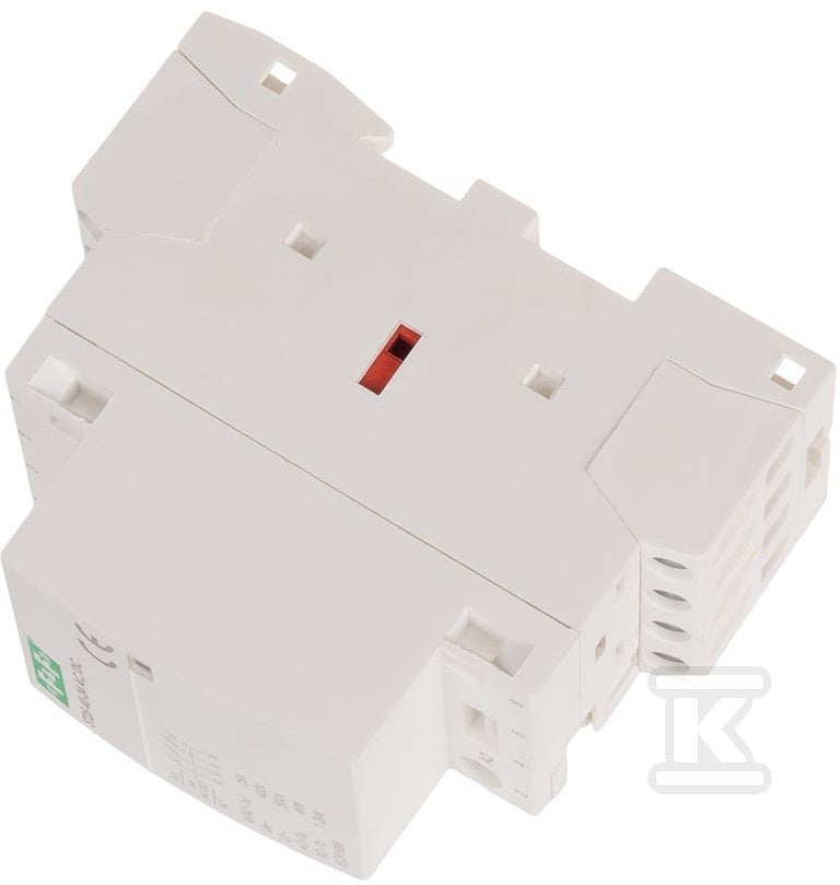 Stycznik modułowy na szynę, styki 4xNO, 25A, 24V DC
