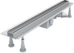 Odpływ liniowy Slim Lux 60x3,5x9,5 cm z maskownicą Steel Slim