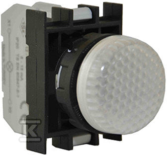 Lampka sygnalizacyjna B z LED, 12-30V AC/DC, biała T0-B050XB