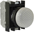 Lampka sygnalizacyjna B z LED, 12-30V AC/DC, biała T0-B050XB