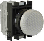 Lampka sygnalizacyjna B z LED, 12-30V AC/DC, biała T0-B050XB