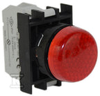 Lampka sygnalizacyjna B z LED, 12-30V AC/DC, czerwona T0-B060XK