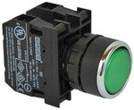 Lampka sygnalizacyjna B z LED, 12-30V AC/DC, zielona T0-B090XY