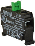 Lampka sygnalizacyjna B z LED, 12-30V AC/DC, zielona T0-B090XY