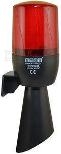 Wielofunkcyjna lampa czerwona fi 70 z buzerem, 12-24V AC/DC T0-IT070R024Z