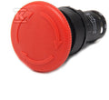 Przycisk dłoniowy bezpieczenstwa, monoblok, 1NC, grzybek 40 mm, czerwony T0-MB200E