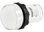 Lampka sygnalizacyjna MB z LED, monoblok, 24V AC/DC, płaski klosz, zielona T0-MBSD024Y